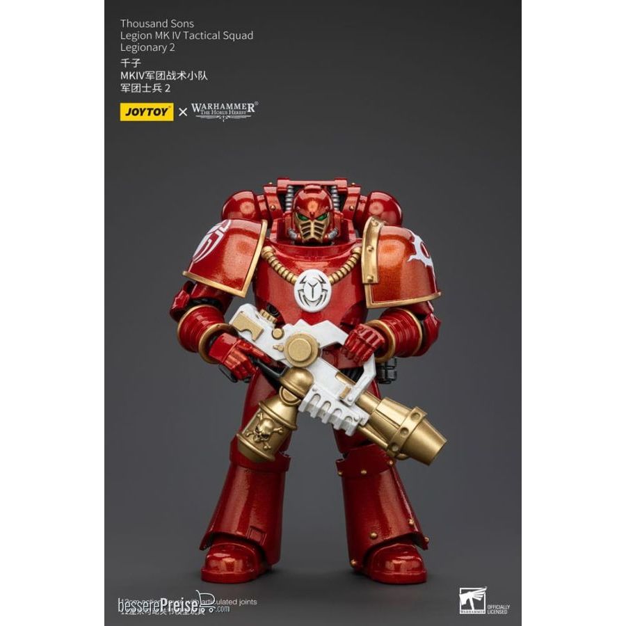 Joy Toy (CN) JT5970 - Warhammer The Horus Heresy Actionfigur 1/18 Thousand Sons Legion MK IV Tactical Squad Legionary 2 12 cm