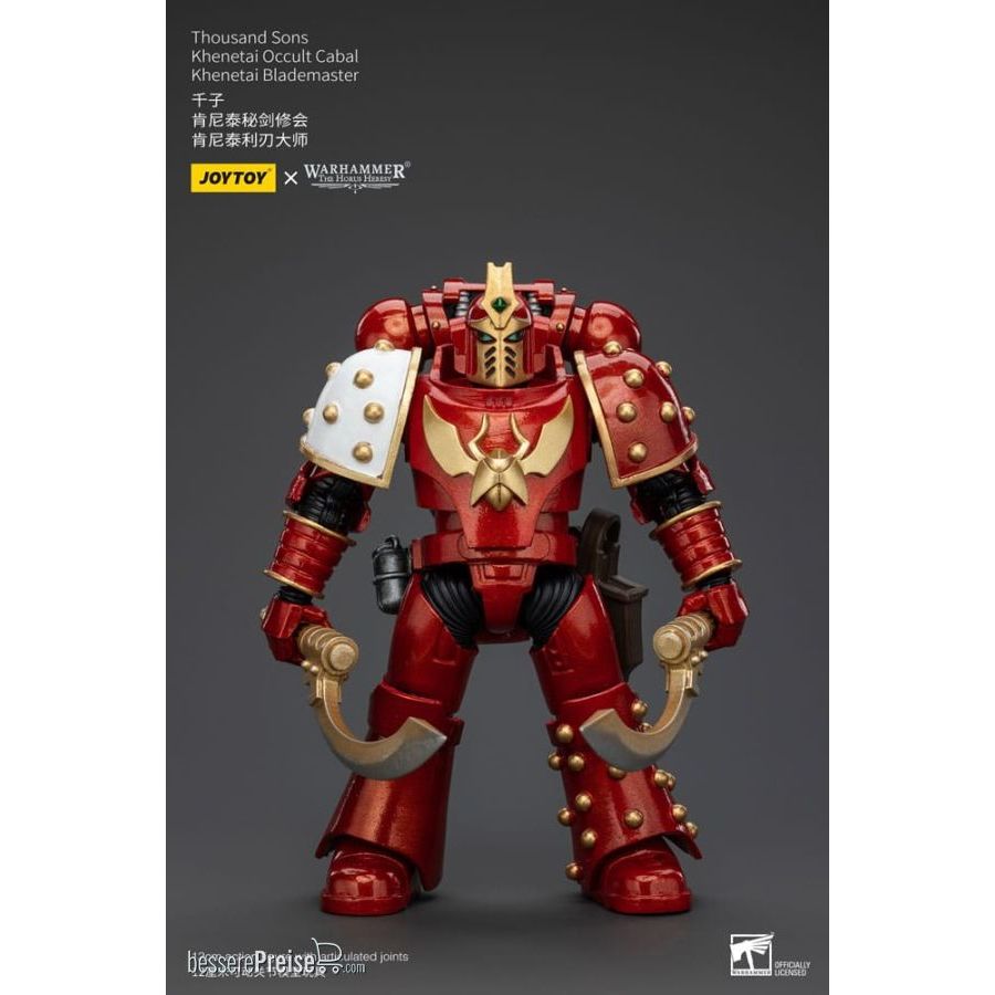 Joy Toy (CN) JT6052 - Warhammer The Horus Heresy Actionfigur 1/18 Thousand Sons Khenetai Occult Cabal Khenetai Blademaster 12 cm