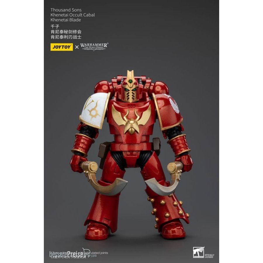 Joy Toy (CN) JT6069 - Warhammer The Horus Heresy Actionfigur 1/18 Thousand Sons Khenetai Occult Cabal Khenetai Blade 12 cm