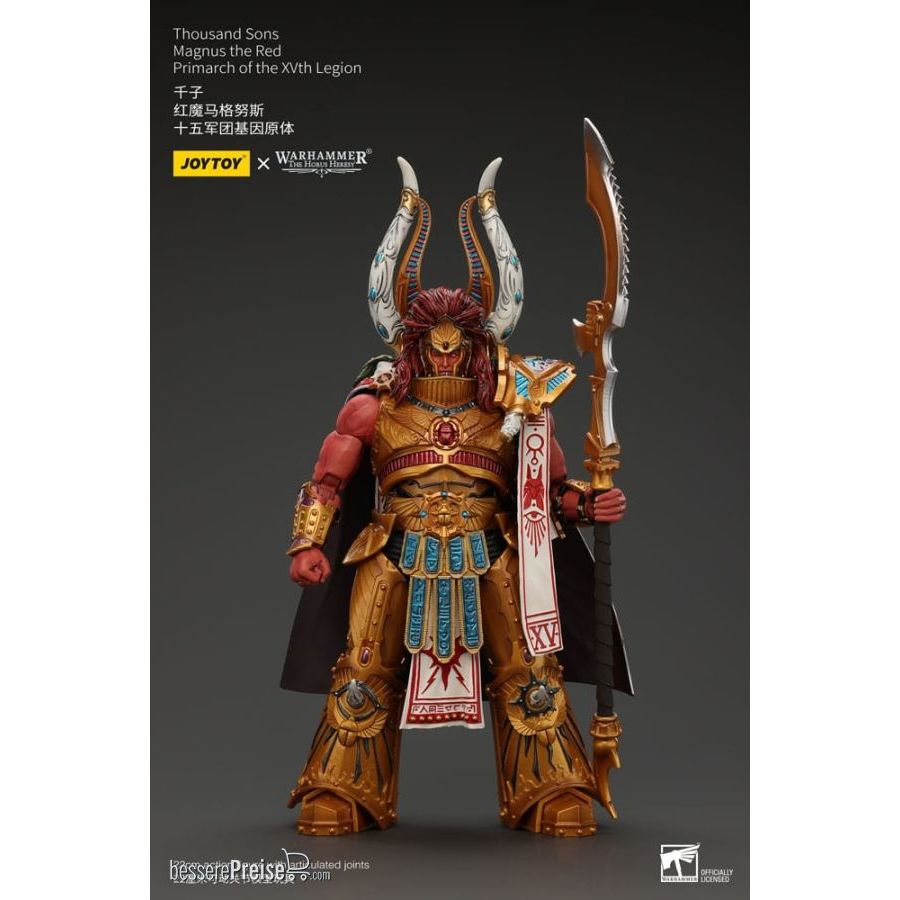 Joy Toy (CN) JT6175 - Warhammer The Horus Heresy Actionfigur 1/18 Thousand sons Magnus the Red Primarch of the XVth Legion 12 cm