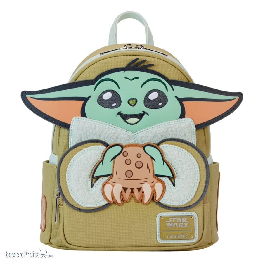 Loungefly LF-STBK0436 - Star Wars by Loungefly Rucksack Grogu and Crabbies Cosplay