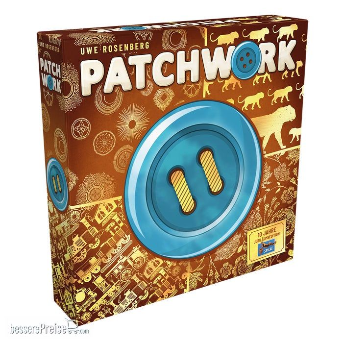 Lookout Spiele LOOD0062 - Patchwork: 10 Jahre Jubiläumsedition