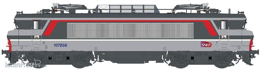 L.S. Models LS11208 - E-Lok BB 107258 SNCF, Ep.VI, Corail - Lemke