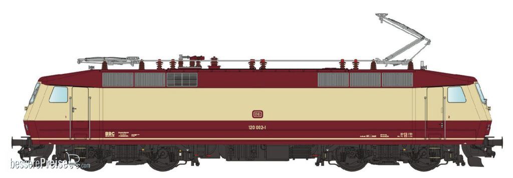 L.S. Models LS16090DC - E-Lok BR 120.0 DB, Ep.IV - Lemke