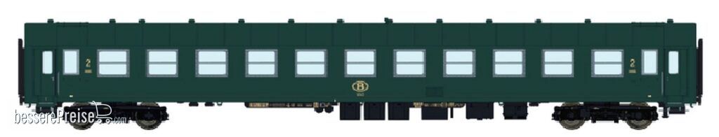 L.S. Models LS42071 - Personenwagen I5 Bc10, 2.Kl. SNCB, Ep.III - Lemke