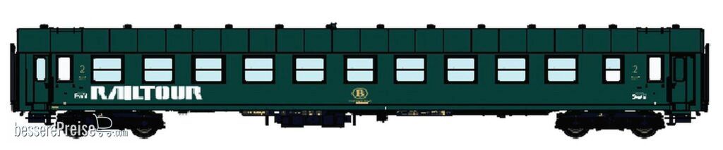 L.S. Models LS42074 - Personenwagen I5 Bc10, 2.Kl. SNCB Railtour, Ep.IVa - Lemke