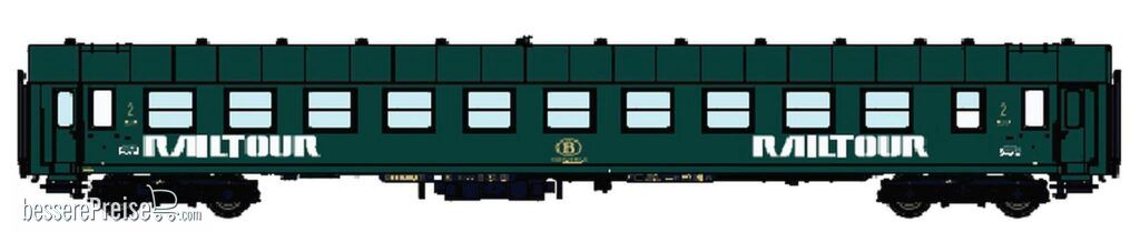 L.S. Models LS42075 - Personenwagen I5 Bc10, 2.Kl. SNCB Railtour, Ep.IVa - Lemke