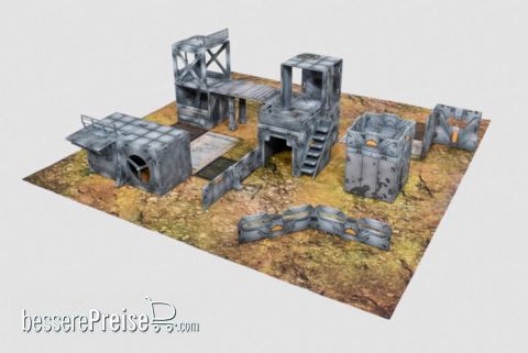 Mantic MAGHA103 - HALO Flashpoint Deluxe Buildable 3D Terrain Set