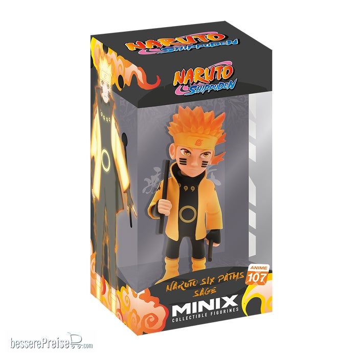 Minix MIND0080 - Minix Collectible Figurines: NARUTO SHIPPUDEN - Naruto Six Paths Sage