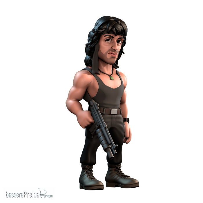 Minix MIND0092 - Minix Collectible Figurines: RAMBO - Rambo With Tshirt