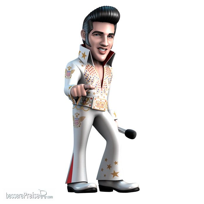 Minix MIND0093 - Minix Collectible Figurines: ELVIS - Elvis White