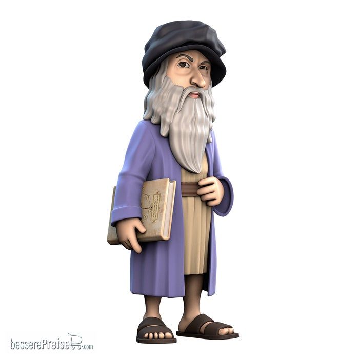 Minix MIND0137 - Minix Collectible Figurines: HISTORICAL - Leonardo Da Vinci