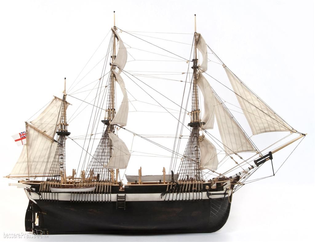 OcCre OC12004 - HMS Terror Schiffsbausatz Maßstab 1:75