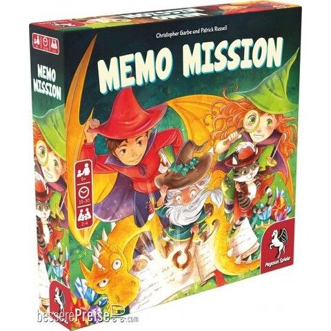 Pegasus Spiele! PEG66029G - Memo Mission