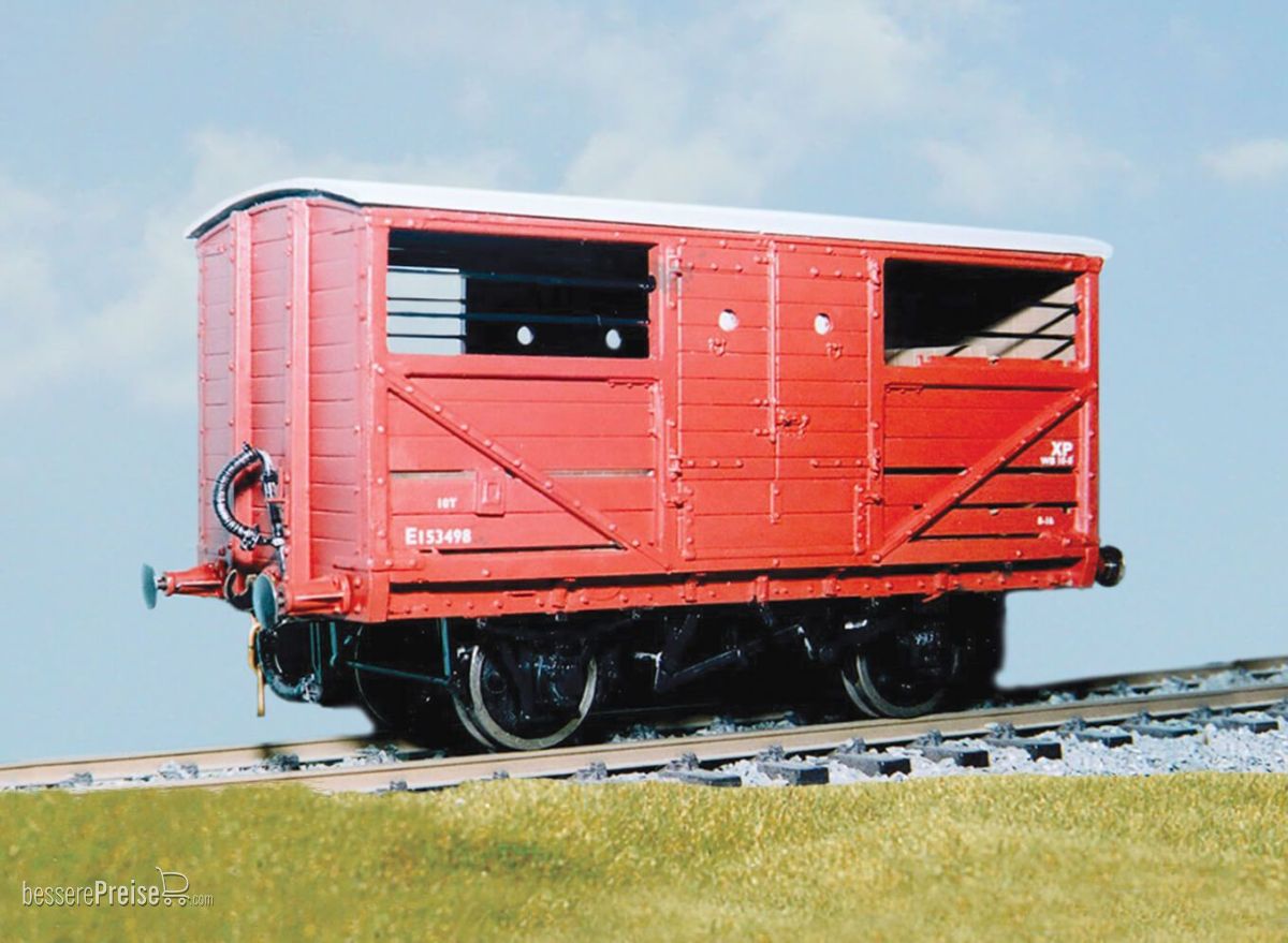 Peco PS106 - LNER Viehwagen - Vakuumbremse eingebaut