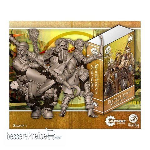 Steamforged Games SFGBBRE01001 - Guild Ball Brewer Starter Set (Tapper, Hooper, Friday)