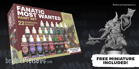 The Army Painter TAPWP8071 - Warpaints Fanatic: Most Wanted Paint Set