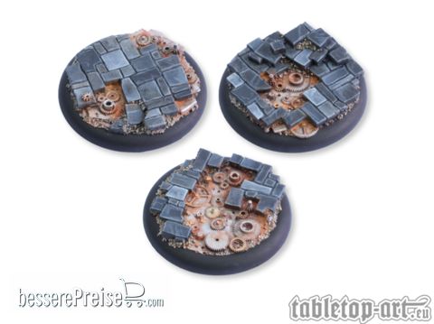 Tabletop-Art TTA110008 - Ancient Machinery Bases - 50mm Round Lip (3)