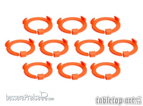 Tabletop-Art TTA501179 - Squad Marker - 28.5mm Neon Orange (10)