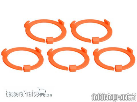 Tabletop-Art TTA501181 - Squad Marker - 40mm Neon Orange (5)