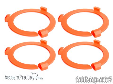 Tabletop-Art TTA501182 - Squad Marker - 50mm Neon Orange (4)