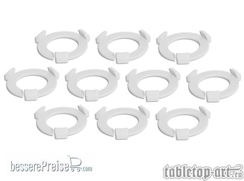 Tabletop-Art TTA501183 - Squad Marker - 25mm White (10)