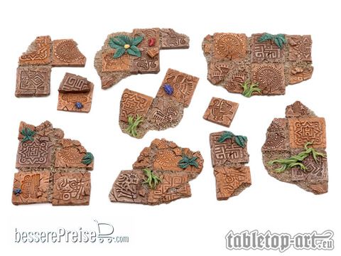 Tabletop-Art TTA800052 - Lizard City - Scenery Bits (10)