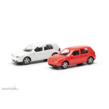 Herpa 013956 - Herpa MiniKit: Volkswagen (VW) Golf IV 4-türig (2 Stück)