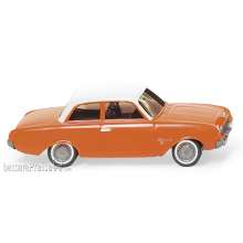 Wiking 020001 - Ford 17M - orange mit weißem Dach