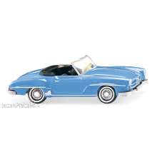 Wiking 025002 - MB 190 SL Cabrio - hellblau