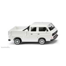 Wiking 029310 - VW T3 Doppelkabine - weiß