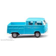 Wiking 031404 - VW T2 Doppelkabine - eisblau