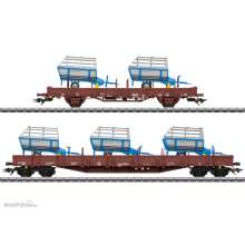 Märklin 046407 - Güterwagen-Set 2 Landwirtschaftliche Geräte