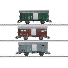 Märklin 046568 - Güterwagen-Set mit gedeckten Güterwagen K3