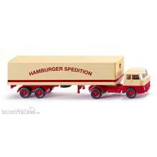 Wiking 051319 - Koffersattelzug (Henschel HS 14/16) Hamburger Spedition