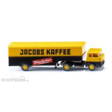 Wiking 051321 - Koffersattelzug (Henschel HS 14/16) Jacobs Kaffee