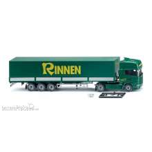 Wiking 051804 - Pritschensattelzug (Scania R420 Topline) Rinnen