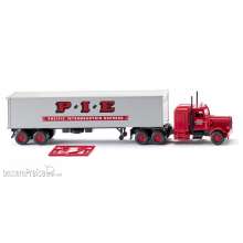 Wiking 052706 - Containersattelzug (Peterbilt) ´Pacific Intermount. Express´