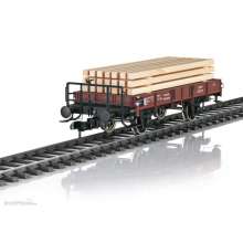 Märklin 058316 - Niederbordwagen mit Holzbeladung