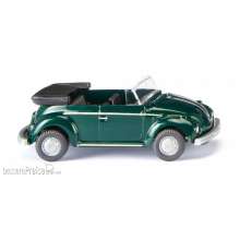 Wiking 080208 - VW Käfer Cabrio - yuccagrün metallic