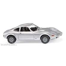 Wiking 080410 - Opel GT - silber-metallic