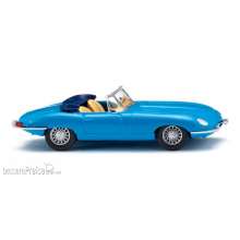 Wiking 081707 - Jaguar E-Type Roadster - blau