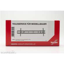 Herpa 085694 - Teileservice Wechselrahmen für Hängerzug 7,82m, 4 Stück