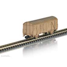 Märklin 086004 - Gedeckter Güterwagen in Echtbronze