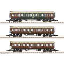 Märklin 087568 - Wagenset mit 3 Abteilwagen