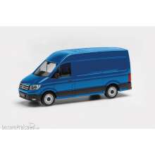 Herpa 092982-003 - VW Crafter Kasten Hochdach, ultramarinblau