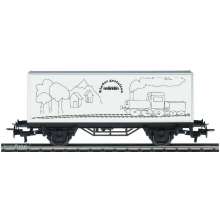 Märklin 094385 - H0 Containerwagen zum Ausmalen ´Dampflok´