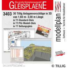 Tillig 09545 - TT-Gleispläne I (USB-Stick)