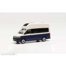 Herpa 096294-002 - VW Crafter Grand California, candywhite / deep ocean blue