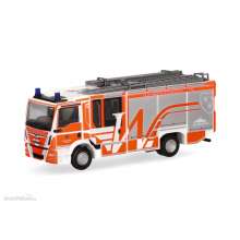 Herpa 097581 - MAN TGM CC Ziegler Z-Cab ´Feuerwehr Wiesbaden´ (Hessen/Wiesbaden)